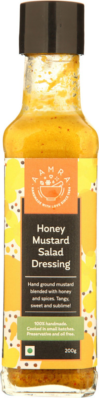 AAMRA Honey Mustard Salad Dressing Sauce(200 g) AAMRA Honey Mustard Salad Dressing Sauce(200 g)