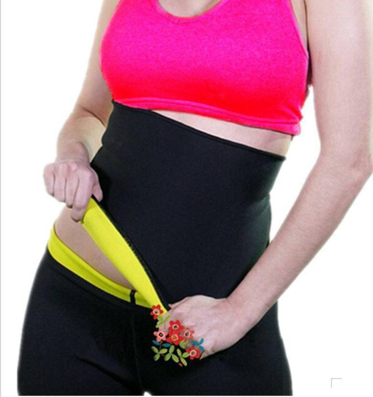 futurestyle sweet sweat waist Trimmer hot waist shaper belt instant slim look belt for man Slimming Belt(Black)