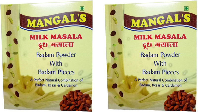 mangals MILK MASALA (BADAM POWDER WITH BADAM PIECES)(2 x 200 g)