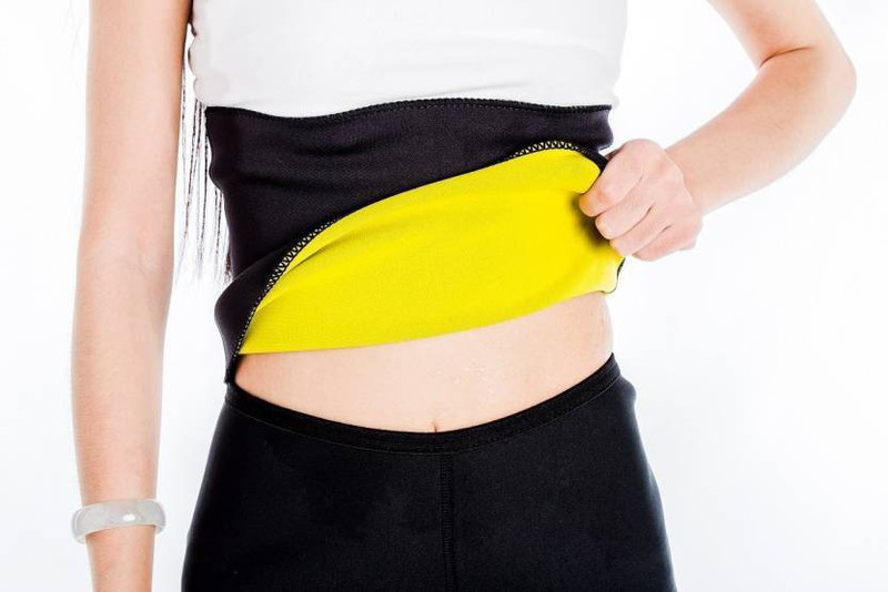 raienterprises Hot Body Fat Remover Shaper Belt for (Neotex Material) , For Both Men & Women, Waist Belt Slimming Belt (Black) Slimming Belt(Black)