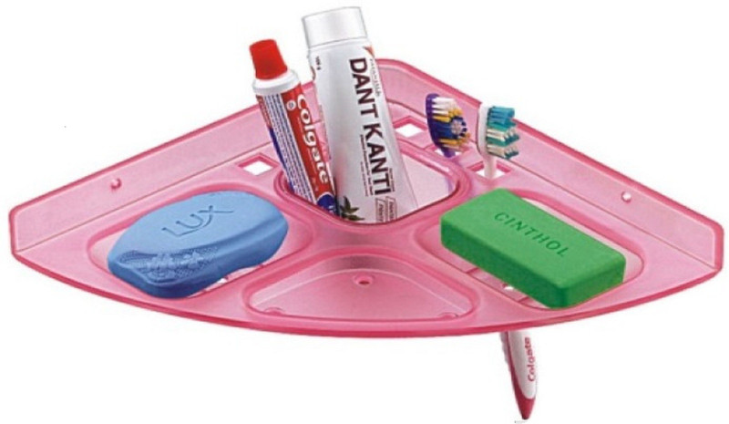 jptouch A.B.S.SOAP DISH 5IN1 WITH TUMBLER(Pink)