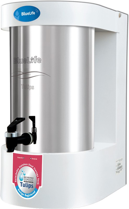 BlueLife Tulips 9 L RO Water Purifier(White)