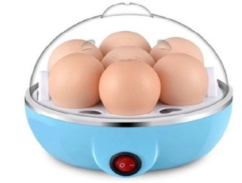 FUN2DEALZ non-stick 7 eggs boiled electric poacher Egg Cooker(Multicolor, 7 Eggs)