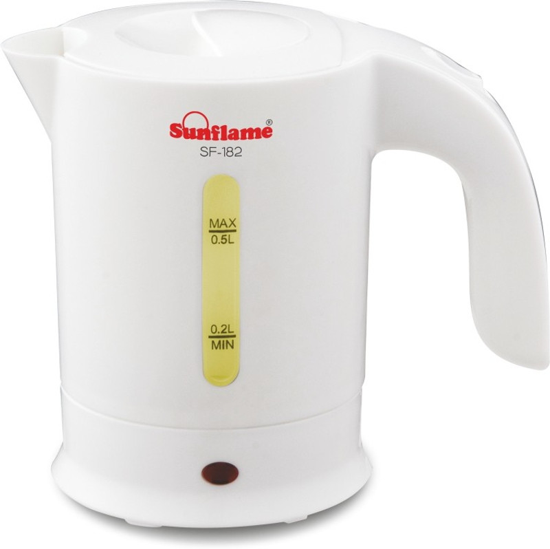 Sun Flame ELECTRIC KETTLE SF-182 Electric Kettle(0.5, White)