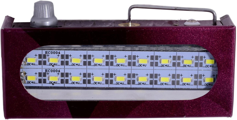 kgn electricals Vani Queen 1209 18 SMD Rechargeable LED Light 1AMP Emergency Light(Black)