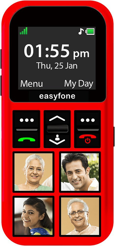Easyfone Star  (Red)