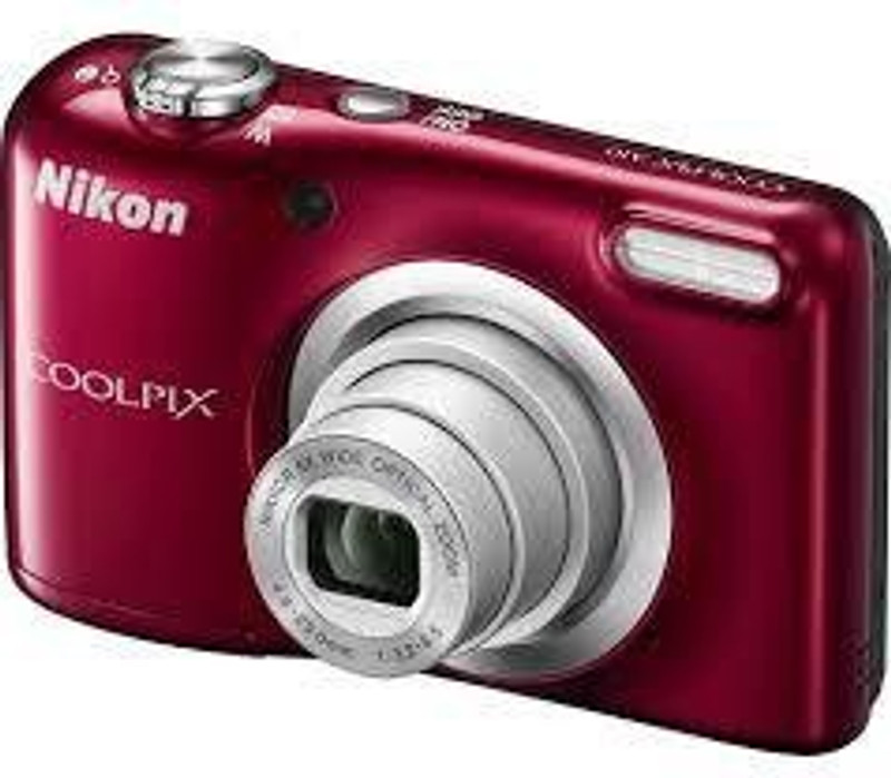Nikon Coolpix A10RED(16.1 MP, 5x Optical Zoom, 4x Digital Zoom, Red)