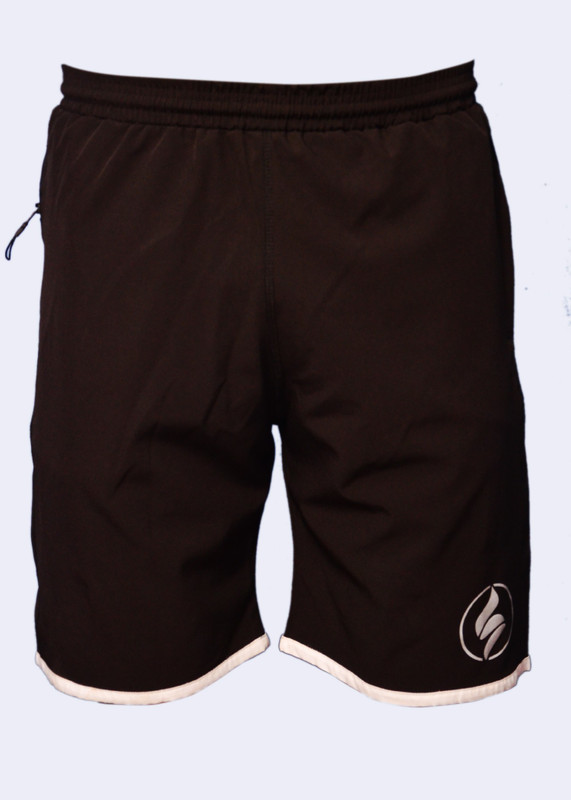 sh saha enterprises Solid Men Black Sports Shorts
