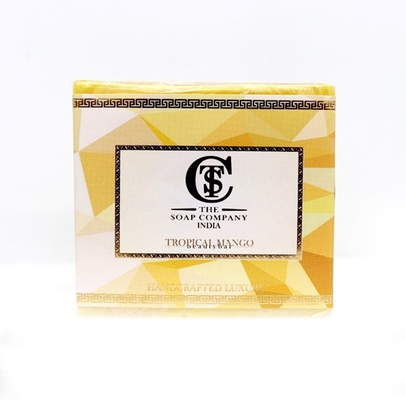 the soap company india Handcrafted Luxury Tropical Mango Soap 125 gm(125 g)