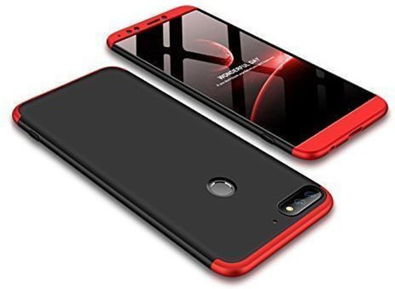 exotic flourish Arm Band Case for Honor 7C(black, red)