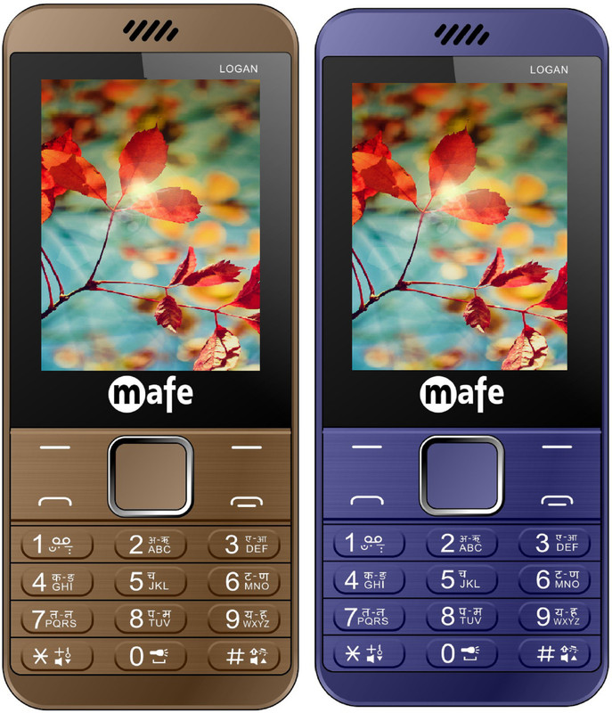 Mafe Logan Combo of Two Mobiles(Coffee&Blue)