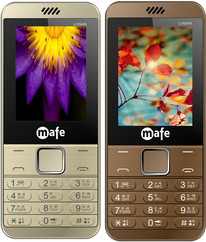 Mafe Logan Combo of Two Mobiles(Gold&Coffee)