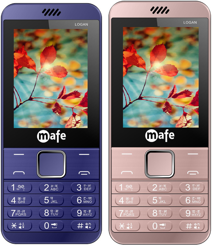 Mafe Logan Combo of Two Mobiles(Blue&Rose Gold)