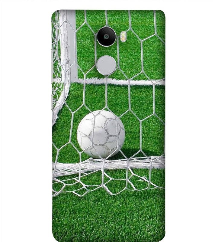 PRINTAXA Back Cover for Mi Redmi 4, Mi Redmi 4X(Ball In Goal)