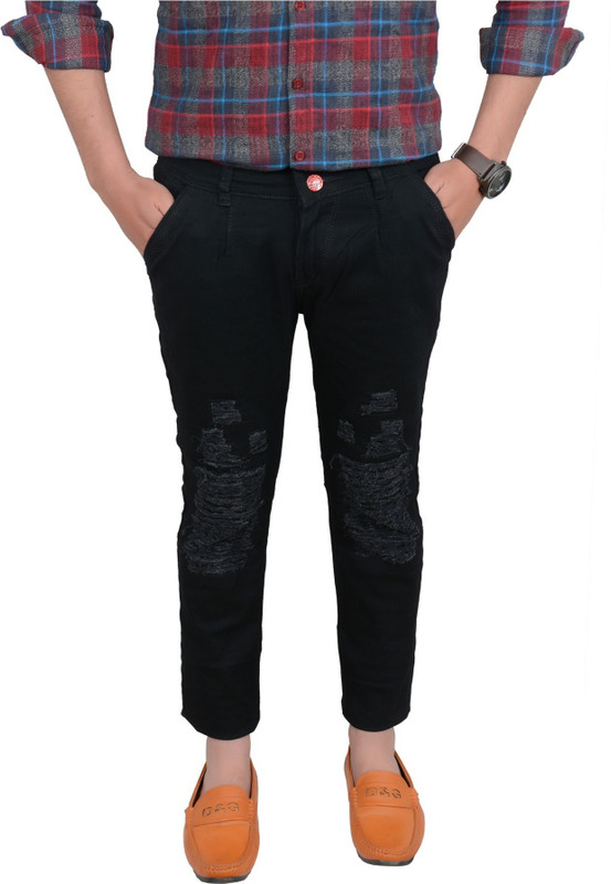 neera singh enterprises Regular Men Black Jeans