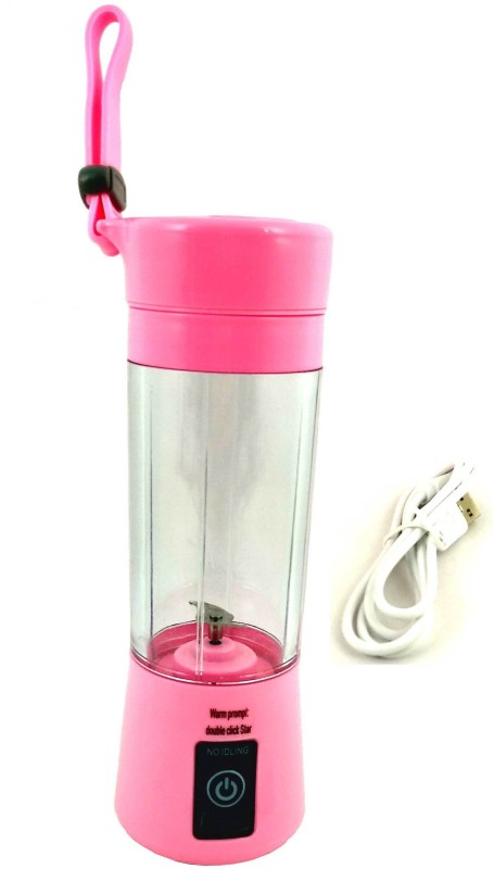 bludug PRO1 Portable and Rechargeable Battery Juice Blender Cup 700 W Juicer Mixer Grinder(Pink, 1 Jar)