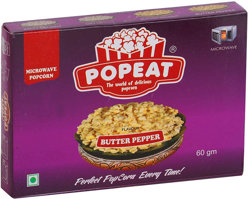 PopEat Butter Pepper Butter Pepper Popcorn(660 g, Pack of 11)