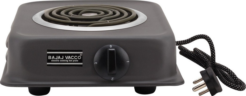 Bajaj Vacco HOT PLATE 1250 WATT HPC-02 Electric Pan(Black)