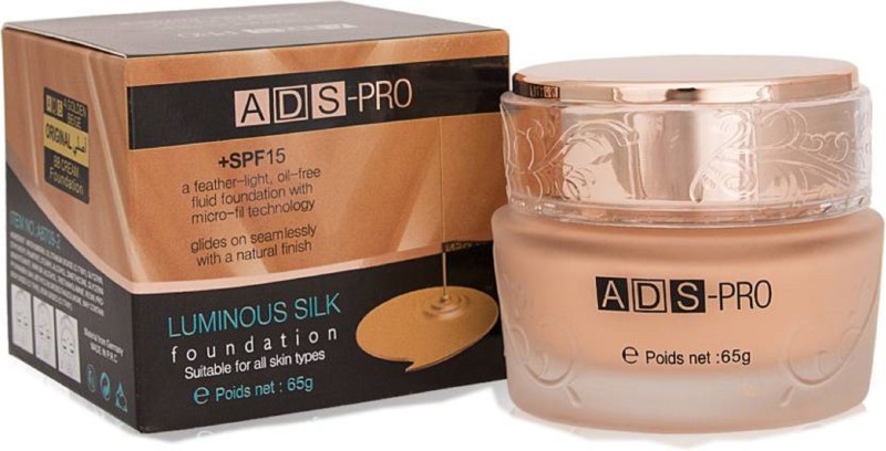 ads pro luminous silk foundation