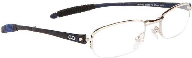 Munimji'z Half Rim (+1.00) Rectangle Reading Glasses(62 mm)