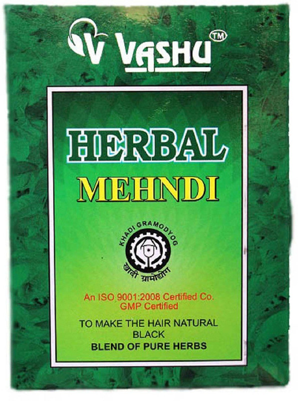 vashu Khadi Herbal Black Mehndi(400 g)