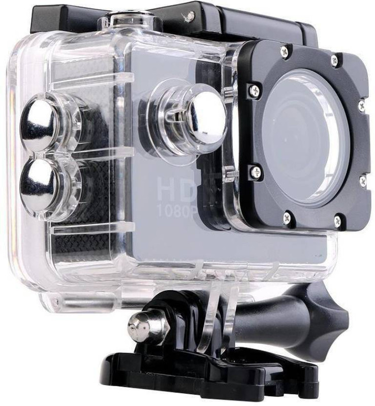 CP Bigbasket Action Shot â„¢Full HD 12MP 1080P Black Helmet Waterproof Sports and Action Camera(Black) RS.8000 (76.00% Off) - Flipkart