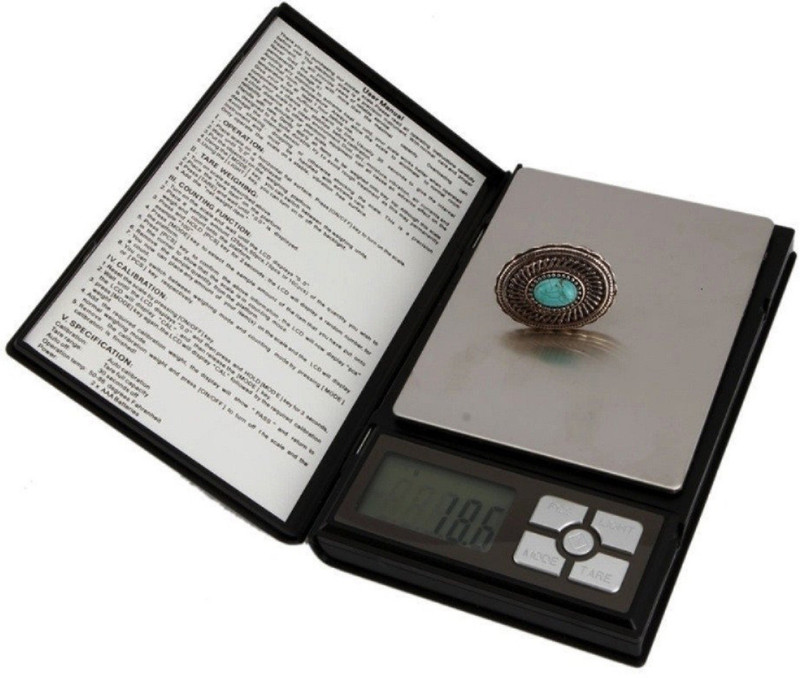 weighing scale Digital pocket jewellery / colour / chemical (capacity: 500 gm by 0.1 gm) Weighing Scale(Black)