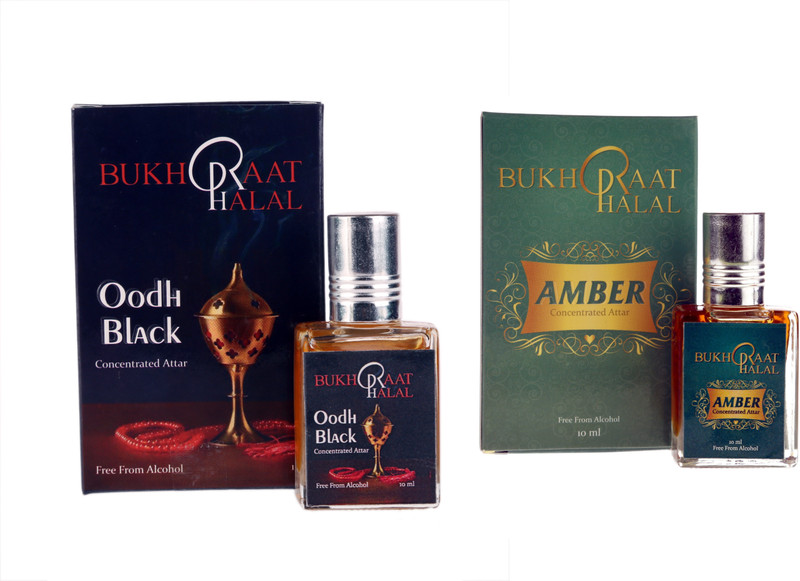 RACKDACK Bukhraat Halal Oriental Treat Alcohol free Amber & Oudh Black Floral Attar(Musk Arabia)