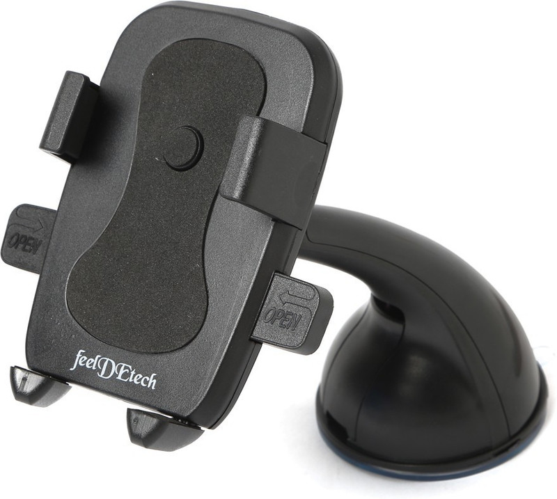 feeldetech Car Mobile Holder for Windshield(Black)