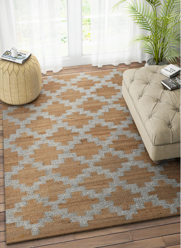 Imperial Knots Beige Jute Carpet 91 44 C Buy Online In Gibraltar At Desertcart