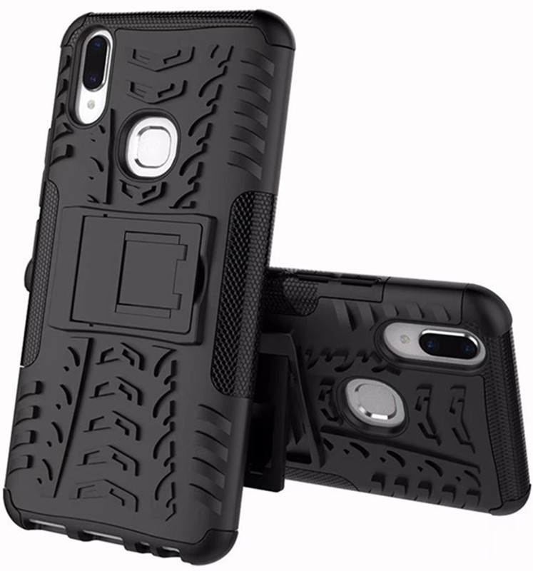 accessories kart Bumper Case for vivo v9 tyre case(black)