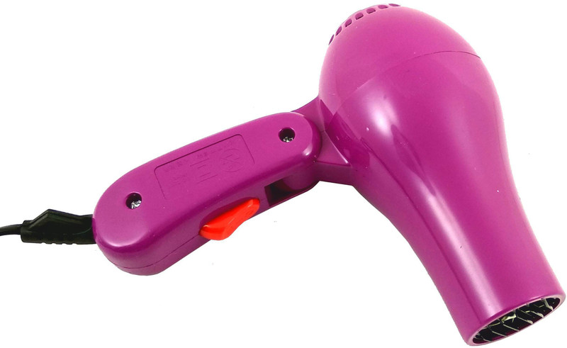 bludug NV-838 Purple Professional Hair Dryer with Fordable Handle and 2 Speed Setting , 1000 Watt Hair Dryer(1000, Purple)