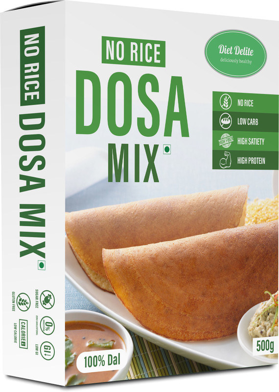 Dietdelite No Rice Dosa Mix 500 g