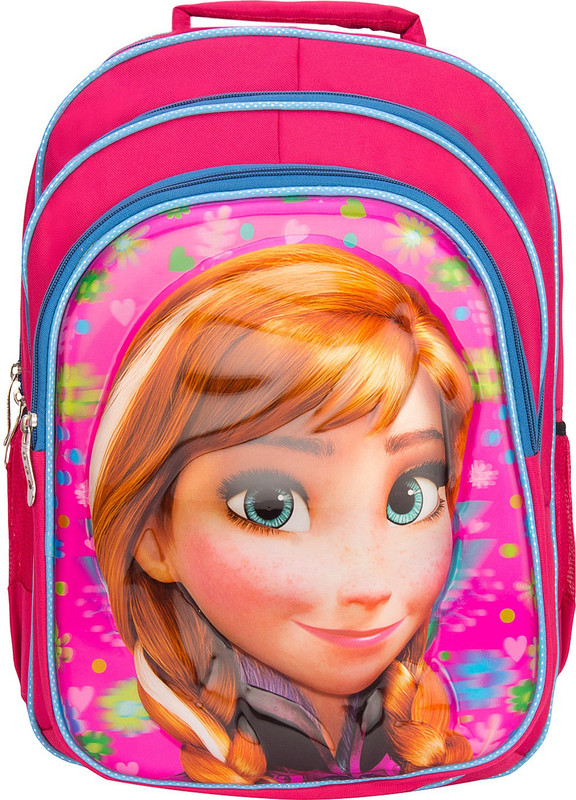 mum enterprises 7D school Bag for 1 CLASS TO 6 CLASS Under 14 Years Kids Girls Boys BIG Size (L X B X H )( 32 x 26 x 42 cm) Waterproof School Bag(Pink, 8 L)