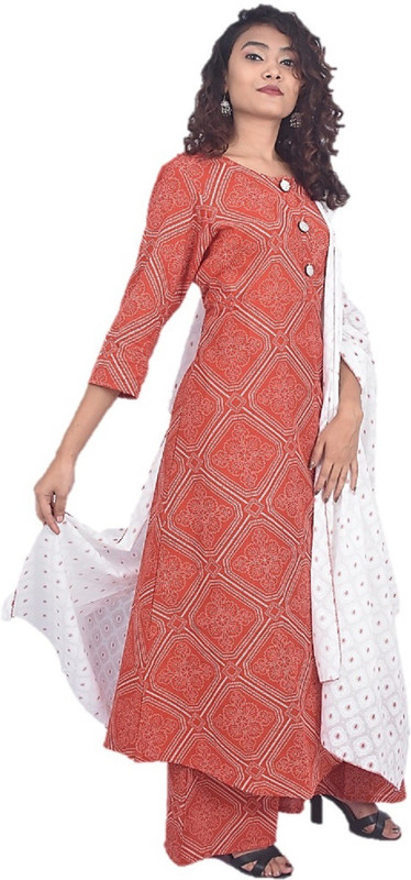 esther Women Kurta and Palazzo Set