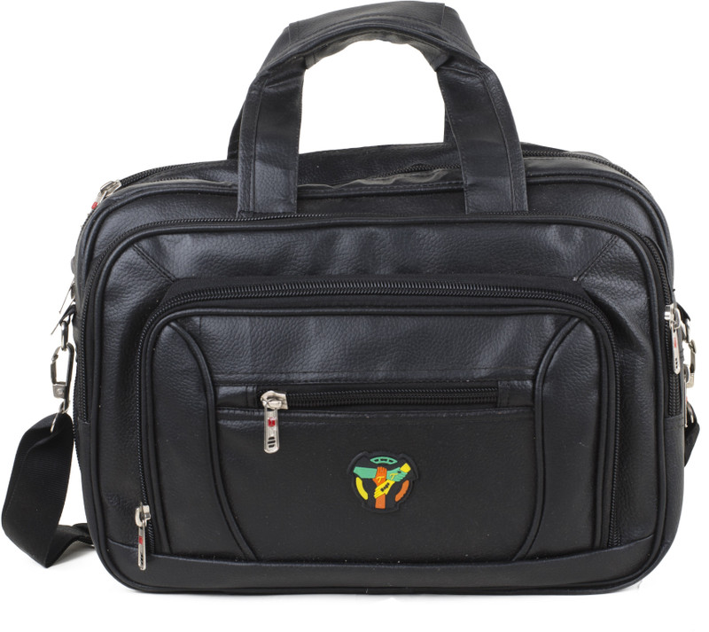 tt bags 17 inch Laptop Messenger Bag(Black)