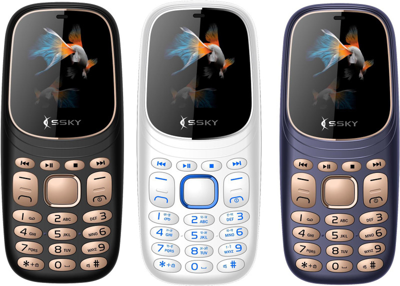 Ssky K7 Pro Combo of Three Mobiles(White, Blue, Black) Ssky K7 Pro Combo of Three Mobiles(White, Blue, Black)