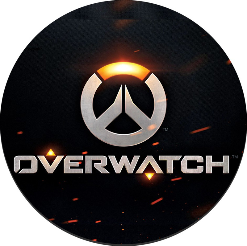CRAZYINK MPADROUND-Overwatch Mousepad(Multicolor) CRAZYINK MPADROUND-Overwatch Mousepad(Multicolor)