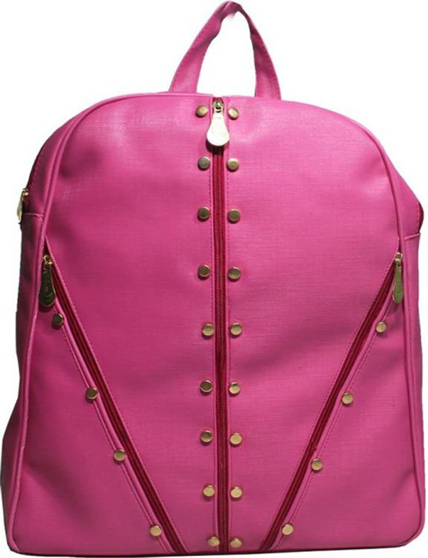 aj style dj112 pink 7 L Backpack(Pink)