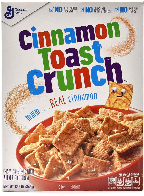 General Mills Cinnamon Toast Crunch Cereal - 345g (12.2oz)(345 g, Box)