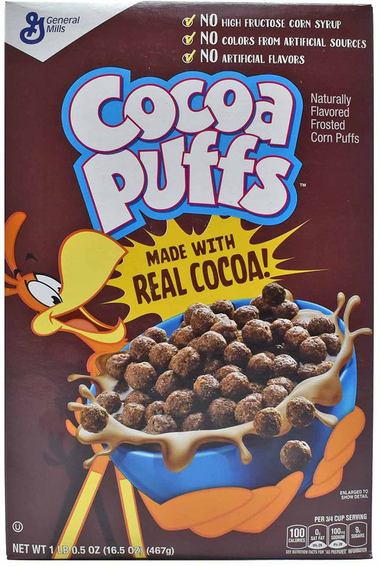 General Mills Cocoa Puffs made with Real Cocoa - 467g (16.5oz)(467 g, Box)