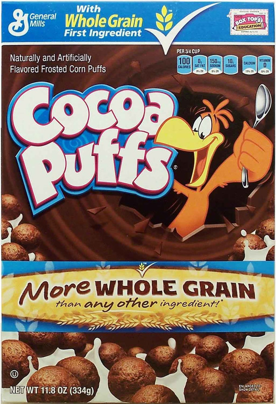 General Mills Cocoa Puffs Frosted Corn Puffs - 334g (11.8oz)(334 g, Box)