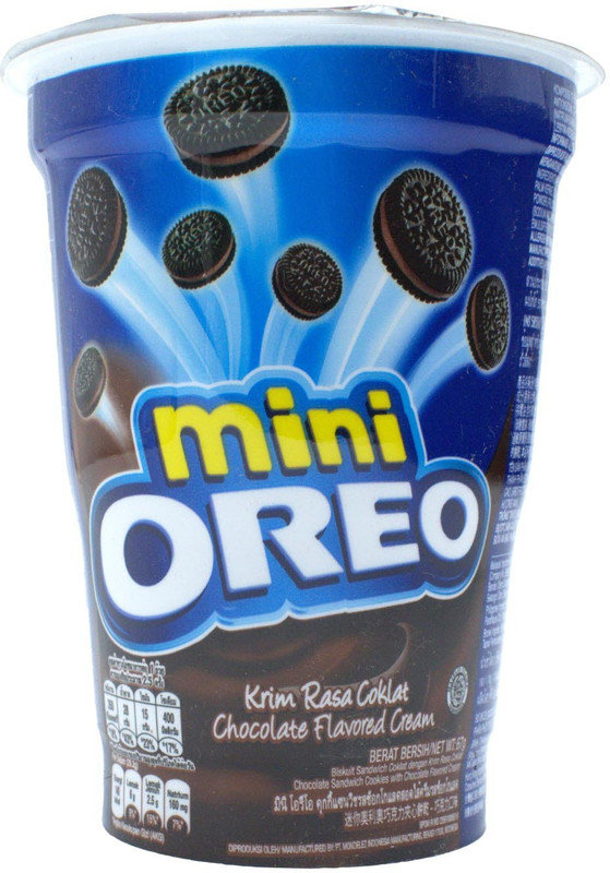 Oreo Mini, Chocolate Flavored Cream - 67g(67 g)