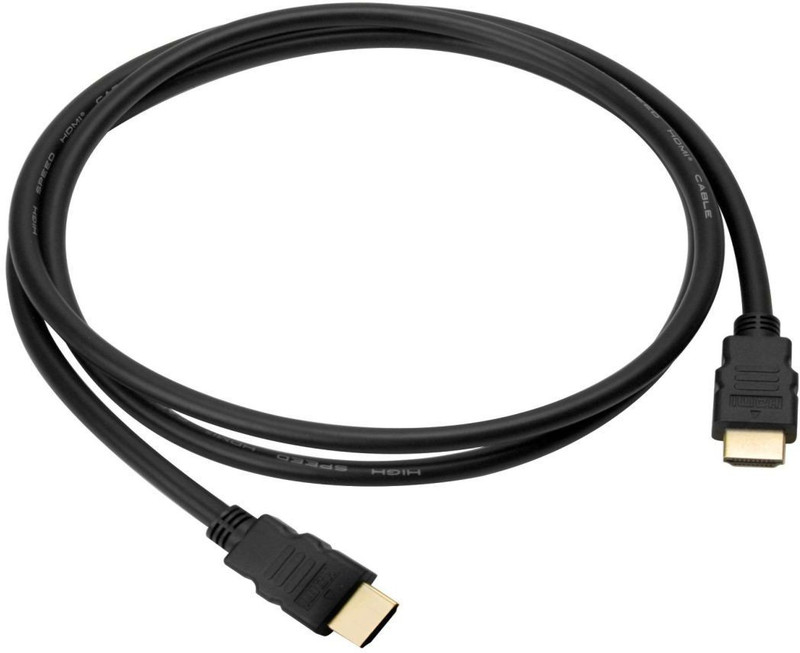 Anweshas HDMI Cable 1.5 m RT(Compatible with hdmi ports, Black)