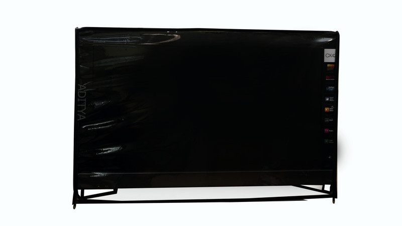 Aditya Transparent safety covers for 26 inch led - 26/led(Black)