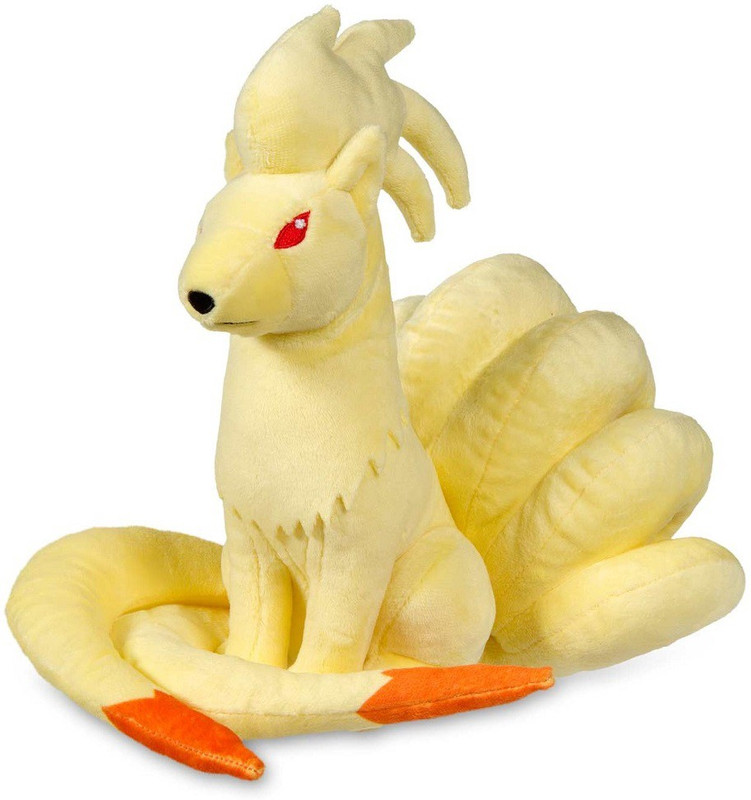 imodish Pokemon GO Ninetales 35cms Soft Toys Plush Stuffed Toy  - 35 cm(Yellow)