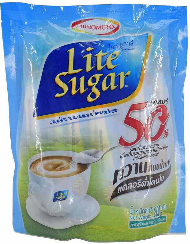 Ajinomoto Lite Sugar - 200g (50x4g) Sugar(200 g) Ajinomoto Lite Sugar - 200g (50x4g) Sugar(200 g)