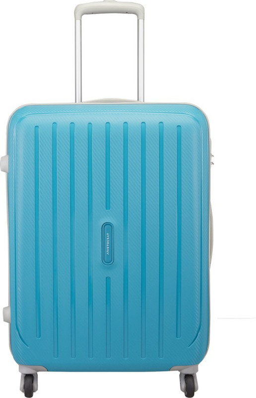 Buy Aristocrat PHOTON STROLLY 65 360 TBL Check in Luggage 25 inch Teal Online at desertcartINDIA