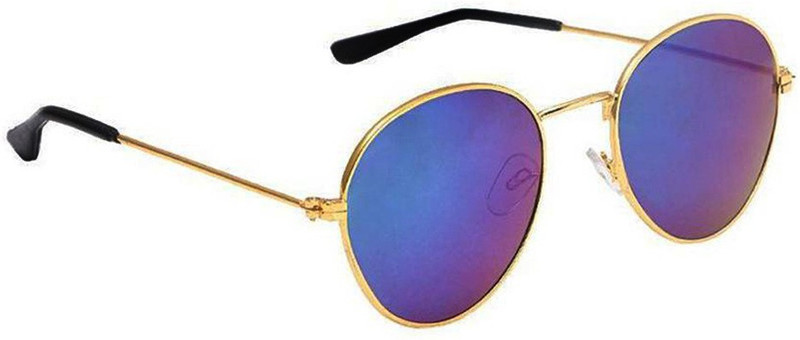 Lee Topper Round Sunglasses(Blue)