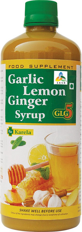 SKSB PAC-116-525 Garlic Lemon Ginger Karela Citric(525 ml, Pack of 1)